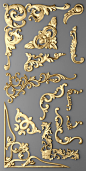 cartouches set 3d model