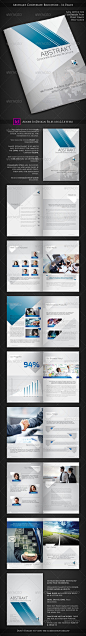 Abstrakt - Corporate Brochure Design - 16 Pages - Corporate Brochures