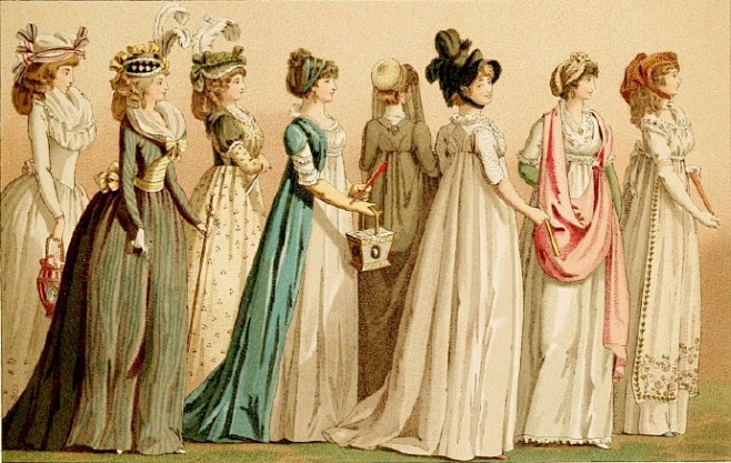 16—18世纪的欧洲服饰图鉴，绘制与19...