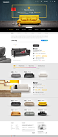 Concept UI for Coricraft : Concept UX/UI for a local furniture store.