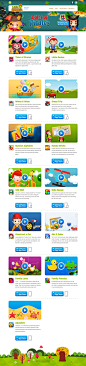 Little Beetle 孩子们的iPad游戏应用网站 - 网页设计 - 黄蜂网woofeng.cn