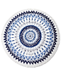 Majorelle Round Beach Towel