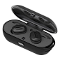 Elftear Air-TWS Bluetooth Wireless Earbuds Bluetooth 4.2 True Wireless Stereo Headphones In-ear Headsets with Mic & Secure Fit Sweatproof Sports Earphones for IOS Android (Black)