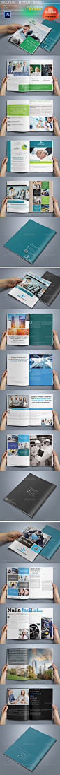 10 Pages Business Brochure Bundle - Corporate Brochures
