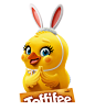 Toffifee 妃巧克力与杏仁奶油夹心软糖小鸡卡通形象设计2