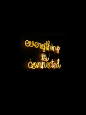 Everything Is Connected Neon-light Signage