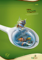 GeoPack环保型耗材创意广告，来源自黄蜂网http://woofeng.cn/