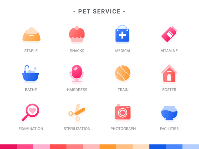 Pet Service Icon ico...