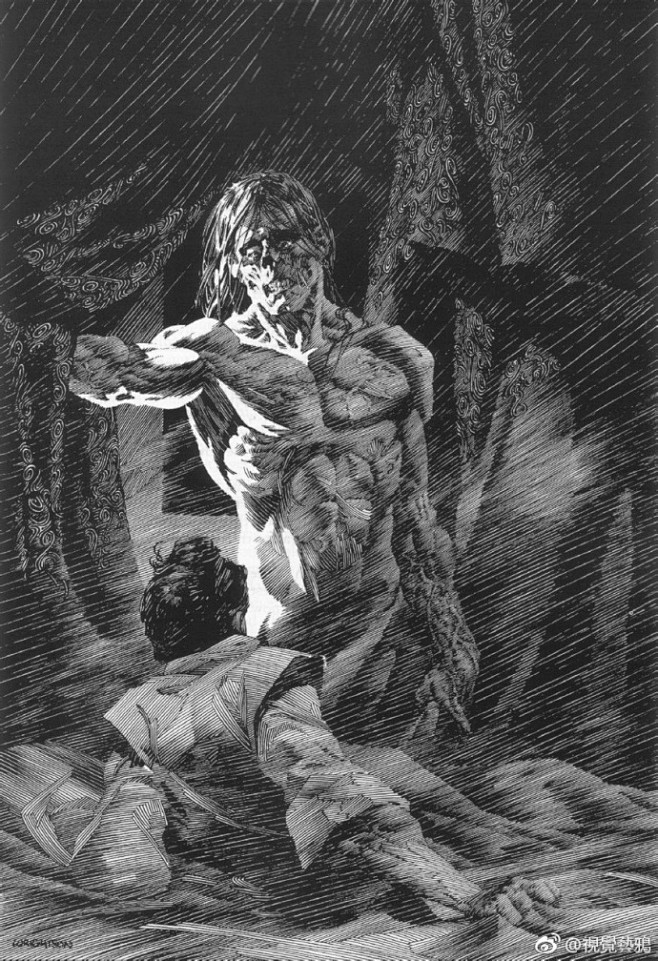 Bernie Wrightson 插画艺...