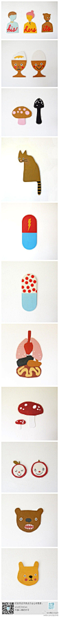 #求是爱设计#纸片童话，艺术家kim laurenti的创意纸质作品