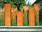 Corten Steel Screen: 