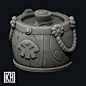 Stylized Skull Barrel, Kim Aava : This Skull Barrel is a personal project I have been working on while streaming on my Twitch Channel!

Concept Art made by the awesome Anna Lepeshkina https://www.artstation.com/lepyoshka