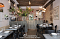 【#软装美学社公共空间#】巴黎&伦敦的Frenchie餐厅 |  在经过纽约老牌知名餐厅Gramercy Tavern的历练，来自南法的厨师Greg Marchand在2009年在巴黎开了Frenchie餐厅，全部亲自设计施工，很快的打出了知名度
