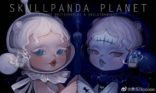 SKULLPANDA超话白化吸血鬼&幽...