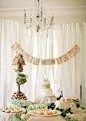 Rustic wedding decor | Photo by Jeremy Harwell | 100 Layer Cake