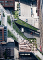 鸟瞰图-The High Line高线公园景观设计节点