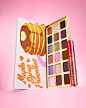 Photo by Too Faced Cosmetics on September 02, 2023. May be an image of one or more people, lipstick, makeup, pallette, chocolate bar, cosmetics and text.
