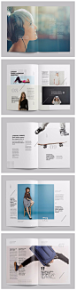 时尚画册设计 杂志 版式 平面设计 #字体# #排版#