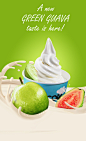Frozen yogurt design : Frozen yogurt poster design