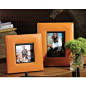 Equestrian Faux Leather Square Photo Frame by Barclay Butera