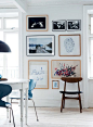 Copenhagen apartment full of design treasures - via Coco Lapine Design