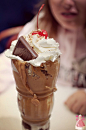  #冰淇淋# 巧克力冰淇淋。。
