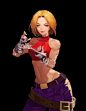 THE KING OF FIGHTERS - blue mary, 정수 임