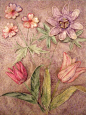 Corinne Young - Stumpwork Flowers