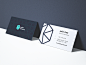 Kyber Network Business Cards business card straight clean shapes crypto token cryptocurrency exchange kyber newtork service logo construction brandbook color pallete padding geometric sign mark blockchain service logomark brand identity designer website l