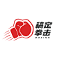 教育培训机构拳击店标logo
