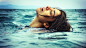 brunettes lips ocean swimming water wallpaper (#1167726) / Wallbase.cc