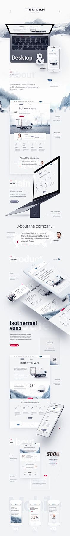 Pelican on Behance