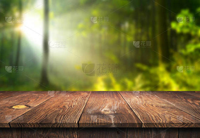 空木桌背景图