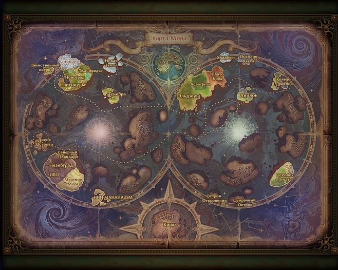 World Map (Allods on...