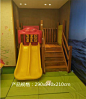 新款肯德基滑梯儿童木质无害玩具幼儿园滑梯组合餐厅儿童乐园包邮-淘宝网