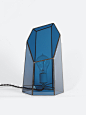 Image of Blue Quartz Lamp