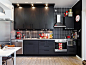 66平二居北欧风格家居厨房整体橱柜装修效果图