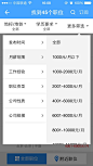 智联的筛选-更多的筛选可以单独归拢在一个tab标签里，标签里再一步分类筛选