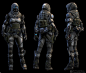 Titanfall 1 female Dmr pilot, Robb Shoberg : old pilot form titanfall1 i designed/modeled etc. the female DMR pilots were just fast freestyle, no concepts or time.