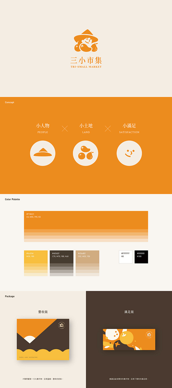 三小市集 品牌＆包裝設計 台湾-I-Ch...