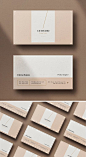 Simple Minimal Business Card