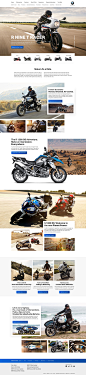 12款摩托车品牌官方网页设计 - 优优教程网