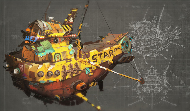 Concept art of "Capt...