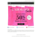 @Kathleen S S S adele Bentsen creates this seasonal Labor Day email by incorporating a strong and compelling offer sale