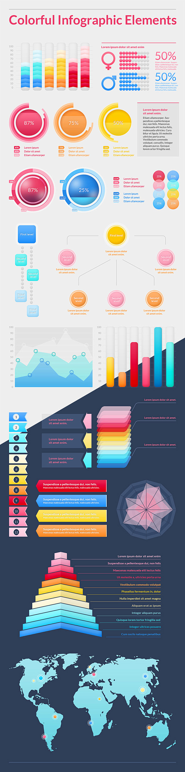 Colorful Infographic...