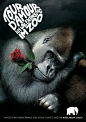 Zoo Cologne动物情人节平面广告---酷图编号966656
