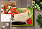 [美工云]披萨餐包食材海报PSD模板Pizza food poster PSD template#ti375a6024 :  