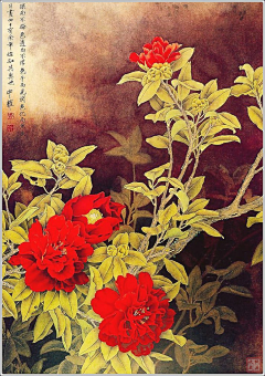 事由人命随天采集到Z【中国画】-花鸟虫石