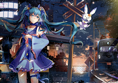 光翼荧羽采集到初音