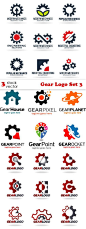 Vectors - Gear Logo Set 3